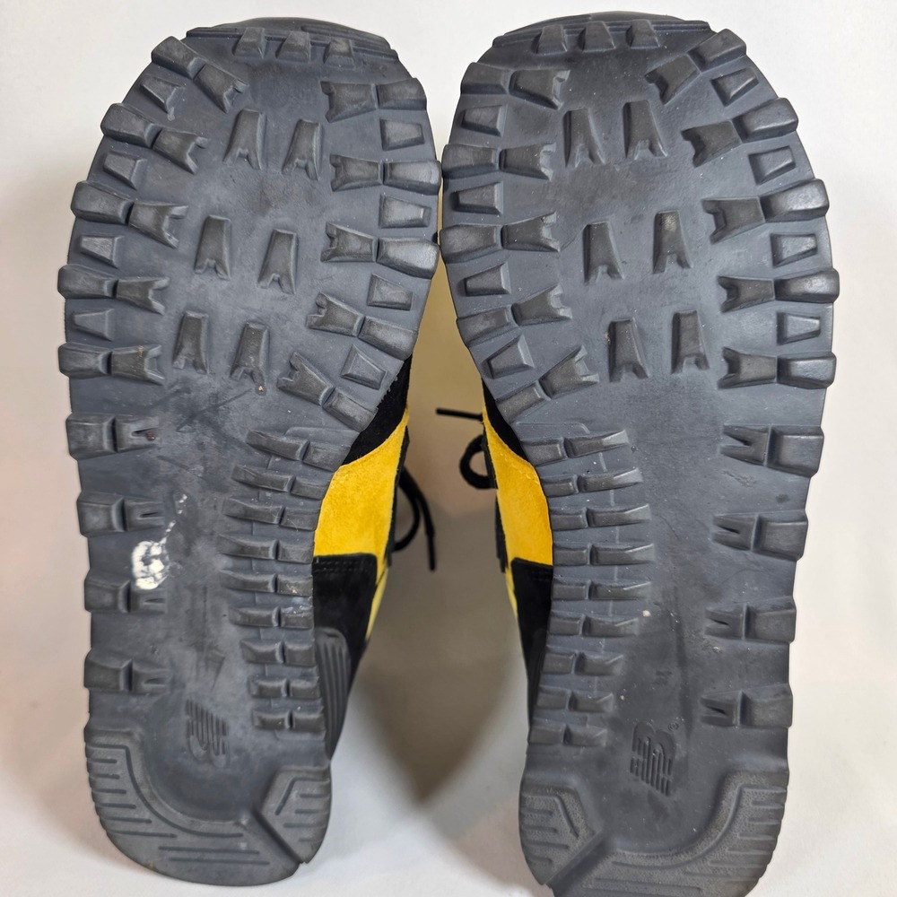 NEW BALANCE Made USA US574W1 Women's 7 VCU Rams Yellow Black NB1 Custom Shoes - Picture 6 of 7